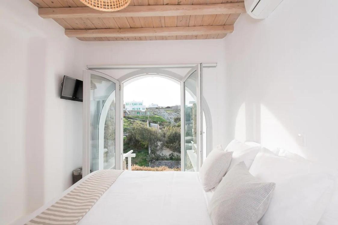 Koumi Homes Mykonos Фтелия Экстерьер фото